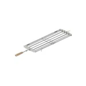 Grille rotatif, 3 poulets de 1 Kg pour Churrasco au Charbon de Bois professionnel