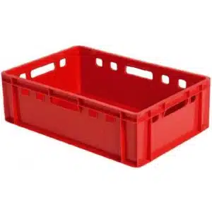 Bac de manutention, HDPE, L 600 x P 400 x H 200 mm