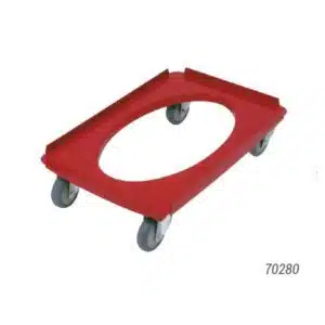 Chariots de transport pour boîtes isothermes en PP expansé, GN1/1