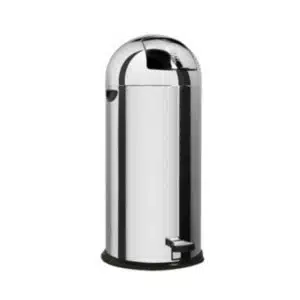 Poubelle cuisine obus sans pédale, ø 380 x H 890 mm