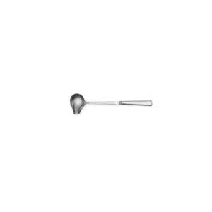 Cuillère cuisine à sauce inox à 1 bec verseur, Ø 70 mm, L 290 mm