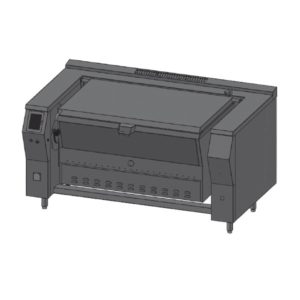 Braisière gaz basculante - GN4/1 - 200l - 80dm² - 30kw - 1800x1000x900mm