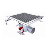 Caniveau inox Epur telescopique sortie horizontale