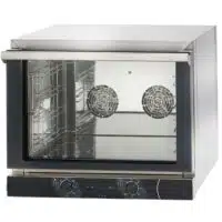 Four à convection électromécanique 4 niveaux inox capacité 4 , 435x350 mm 3 kW