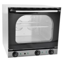 Four à convection à air pulsé, avec humidificateur, en inox, 2.67 kW