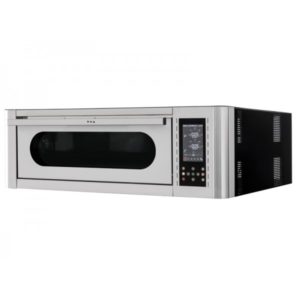 Four à pizza, éléctrique numérique ventilée, acier inoxydable, GENIUS 4 AIR