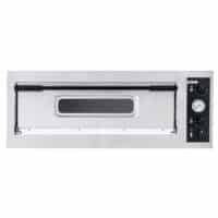 Four à pizza électrique mécanique acier inox Basic XL 2L