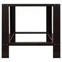 Piétement pour four à pizza électrique 10 Kw en tôle epoxy noire