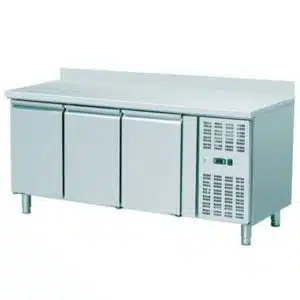 Meuble pâtissier gamme 800, avec dosseret, 2 portes, 363 l, -2 + 8 (°C)