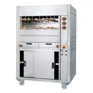 Grill à gaz pour Rodizio, ligne 740, modèle RBG, longueur 1100 mm