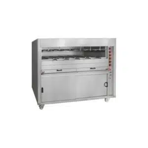 Grill à gaz rotatif multifonctions, ligne 900 double, modèle CRGM, longueur 1150 mm