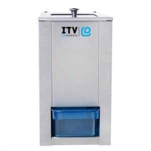 Machine à glaçons à palette, série QUASAR avec stockage intégré, production 55 kg/24h