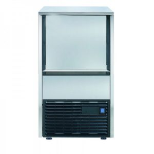 Machine à glaçons à palette, série QUASAR avec stockage intégré, 39 kg/24h, refroidissement à eau