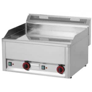 Plaque à snacker électrique double lisse 2 foyers