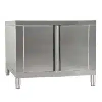 Armoire neutre montée en acier inox CSU99 pour fours SIDEUP