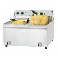 Friteuse électrique 2 x 10 L