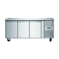Meuble pâtissier gamme 800, sans dosseret, 3 portes, 560 L, -2 + 8 (°C)