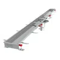 Caniveau de sol sortie verticale centrée Modul 200