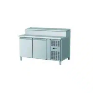 Saladette réfrigérée, -2 + 8 °C, GN 1/4 x 7, 290 W, 2 portes