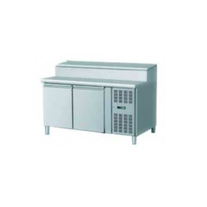 Saladette réfrigérée, -2 + 8 °C, GN 1/4 x 7, 290 W, 2 portes
