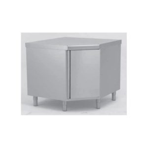 Placard inox, L 1000 x P 1000 x H 850 mm