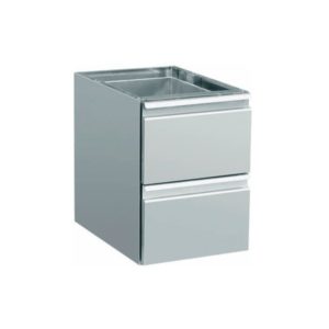 Tiroir (2), L 560 x P 400 x H 555 mm, pour tables