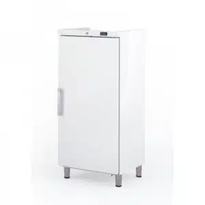 Armoire réfrigerée positive GN2/1, froid ventilé, extérieur tôle plastifiée blanche, 607 litres