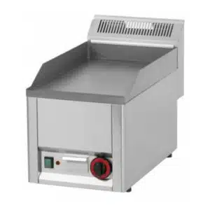 Plaque à snacker électrique simple lisse mono foyer 230 V