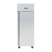 Armoire réfrigérée négative, acier inoxydable, -18 - 22 °C, 610 L, 1 porte