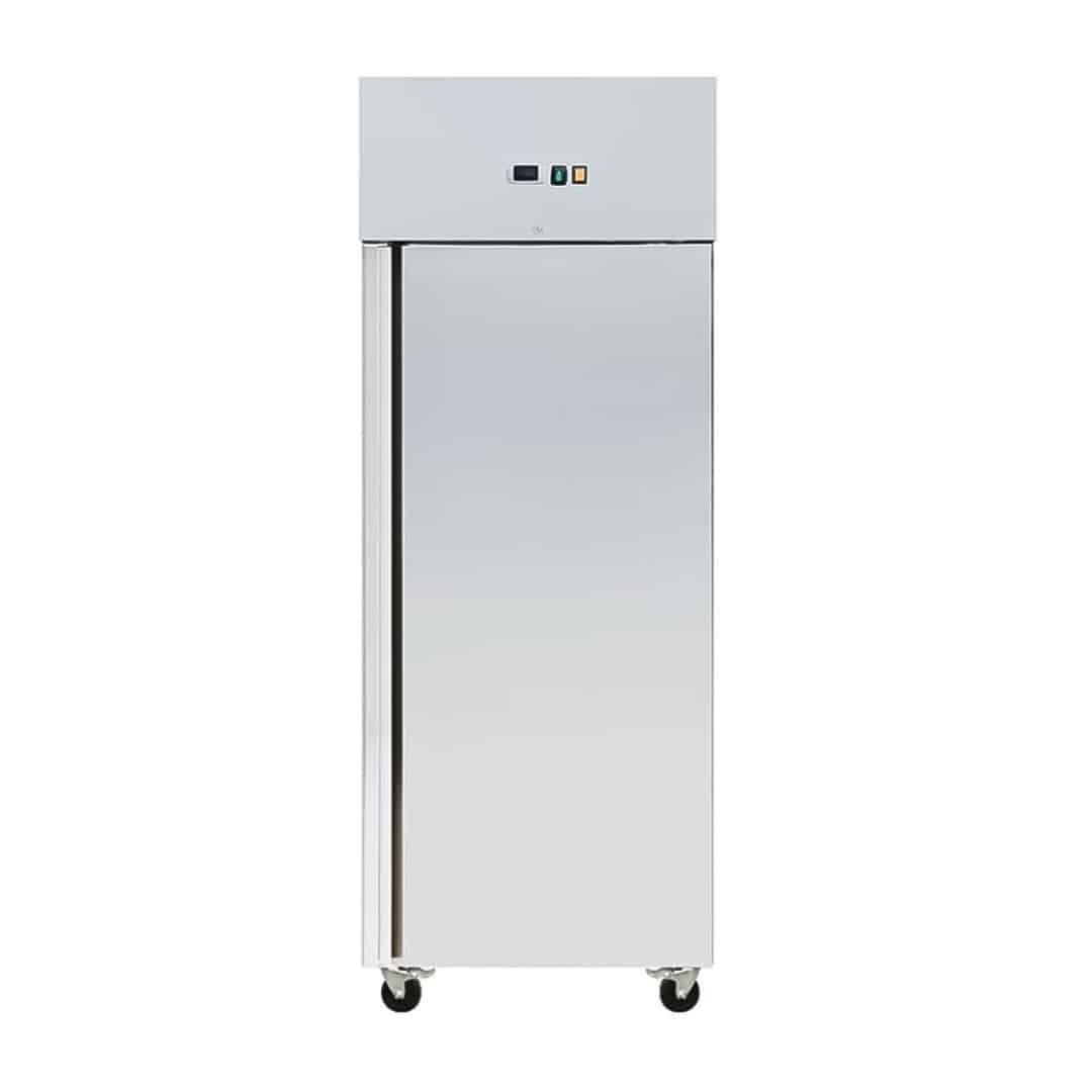 Armoire réfrigérée négative, acier inoxydable, -18 - 22 °C, 610 L, 1 porte