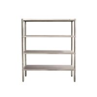 Rayonnage acier inoxydable 4 niveaux