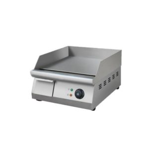 Plaque à snacker, acier inoxydable, 3 KW, L 400 x P 550 x H 270 mm