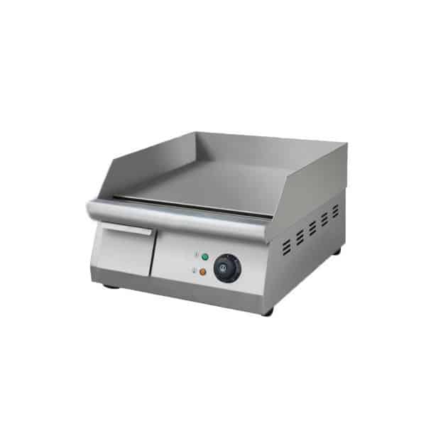 Plaque à snacker, acier inoxydable, 3 KW, L 400 x P 550 x H 270 mm