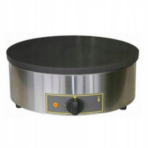 Crêpière électrique FIRST, châssis rond Inox 304