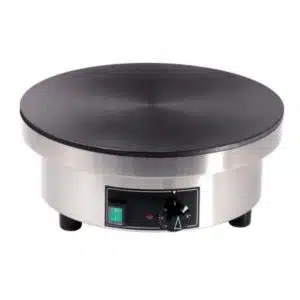 Crêpière électrique ÉLITE, gamme intensive, châssis rond Inox 304