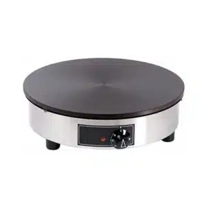 Crêpière électrique 35, gamme standard, châssis rond Inox 304