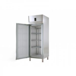 Armoire positive GN2/1, côtés emboutis-isolation 85 mm, 1 porte pleine, consommation 182 W