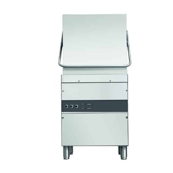 Lave vaisselle à capot simple paroi 70 paniers / h dimensions paniers 500 x 500 mm
