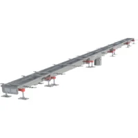 Caniveau de sol Modul 125 L 8000 mm