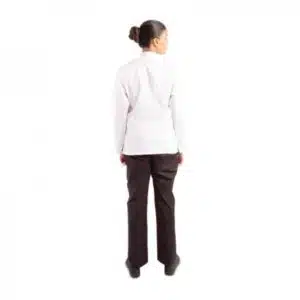 Veste chef mixte blanche à manches longues Chef Works Calgary Cool Vent