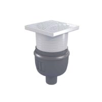 Siphon de sol en inox 150x150 mm