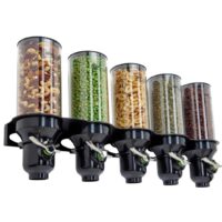 Distributeur mural d'aliments secs gamme Free Flow 5 x 2,5 L