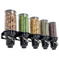 Distributeur mural d'aliments secs gamme Free Flow 5 x 2,5 L