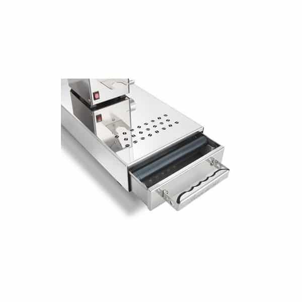 Tiroir en tôle d'acier inox AISI 304, 3,2 Kg
