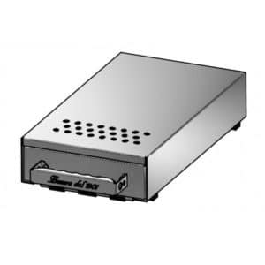 Tiroir en tôle d'acier inox AISI 304, 3,2 Kg