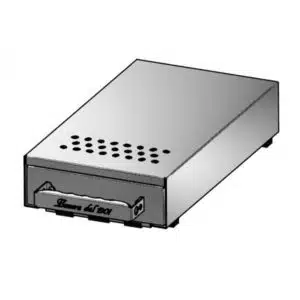 Tiroir en tôle d'acier inox AISI 304, 3,2 Kg