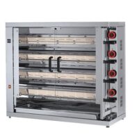 Rôtissoire dernière génération à gaz 4 broches modèle 420 EKO 20/24 poulets