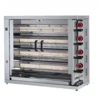 Rôtissoire dernière génération à gaz 4 broches modèle 420 EKO 20/24 poulets