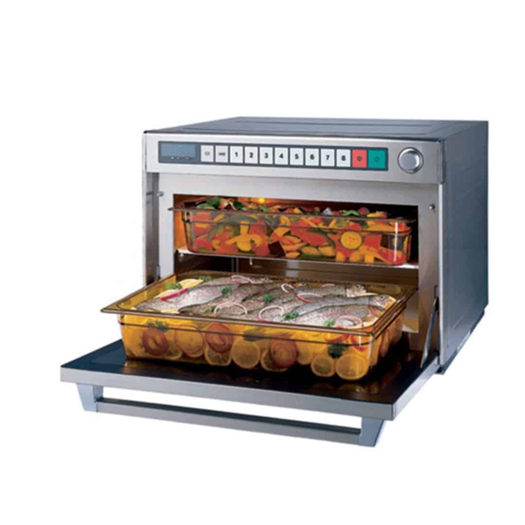 Four micro-ondes professionnel Panasonic, 44 L, 4 magnétrons – Image 2