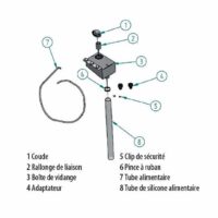 Kit de vidange pour four mixte